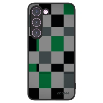 Picasee ULTIMATE CASE PowerShare pentru Samsung Galaxy S23 5G - Block Grid