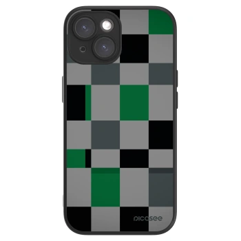 Picasee ULTIMATE CASE MagSafe pentru Apple iPhone 15 - Block Grid