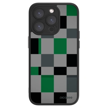 Picasee ULTIMATE CASE pentru Apple iPhone 15 Pro - Block Grid