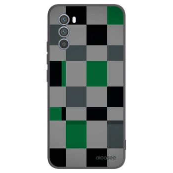 Husă pentru Motorola Moto G62 - Block Grid