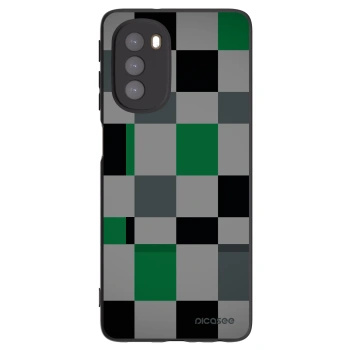 Husă pentru Motorola Moto G51 - Block Grid