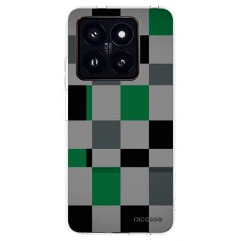 Picasee husă transparentă din silicon pentru Xiaomi 14 Pro - Block Grid