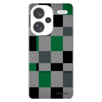 Picasee husă transparentă din silicon pentru Xiaomi Redmi Note 13 Pro+ 5G - Block Grid