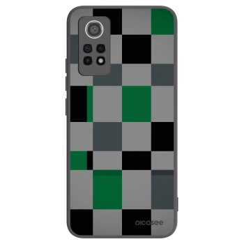 Picasee husă neagră din silicon pentru Xiaomi Redmi Note 12 Pro 4G - Block Grid