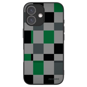 Picasee ULTIMATE CASE pentru Apple iPhone 16 - Block Grid