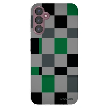 Picasee husă transparentă din silicon pentru Samsung Galaxy A05s A057G - Block Grid