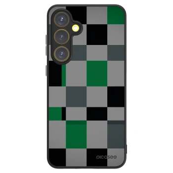 Picasee ULTIMATE CASE PowerShare pentru Samsung Galaxy S24 FE S721B - Block Grid