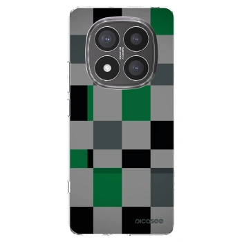 Picasee husă transparentă din silicon pentru Xiaomi Redmi Note 14 Pro+ 5G - Block Grid