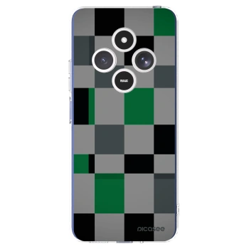 Picasee husă transparentă din silicon pentru Xiaomi Redmi 14C - Block Grid