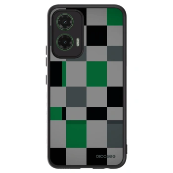 Husă pentru Motorola Moto G35 5G - Block Grid