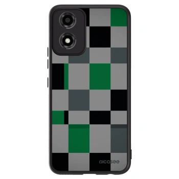 Husă pentru Motorola Moto E14 - Block Grid