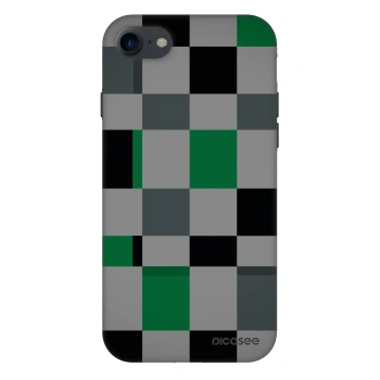 Husă pentru Apple iPhone 8 - Block Grid