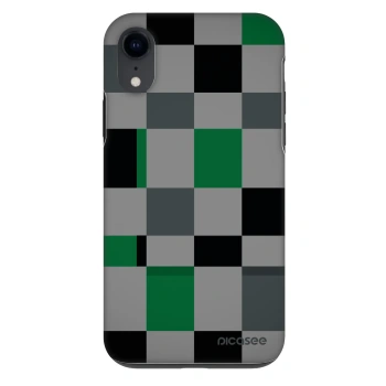 Husă pentru Apple iPhone XR - Block Grid