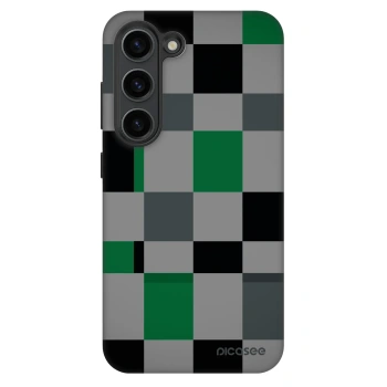 Picasee Fashion Case pentru Samsung Galaxy S23+ 5G - Block Grid