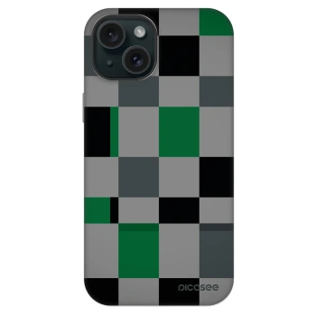 Husă pentru Apple iPhone 14 - Block Grid