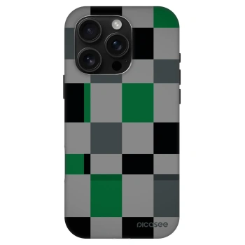 Picasee Fashion Case MagSafe pentru Apple iPhone 16 Pro - Block Grid