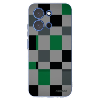 Picasee husă transparentă din silicon pentru Xiaomi Redmi 15C 4G - Block Grid