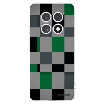 Picasee husă transparentă din silicon pentru Xiaomi Redmi Note 15 - Block Grid