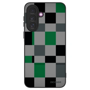 Picasee ULTIMATE CASE pentru Samsung Galaxy A37 - Block Grid