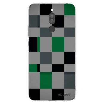 Picasee husă transparentă din silicon pentru Xiaomi Redmi 8 - Block Grid