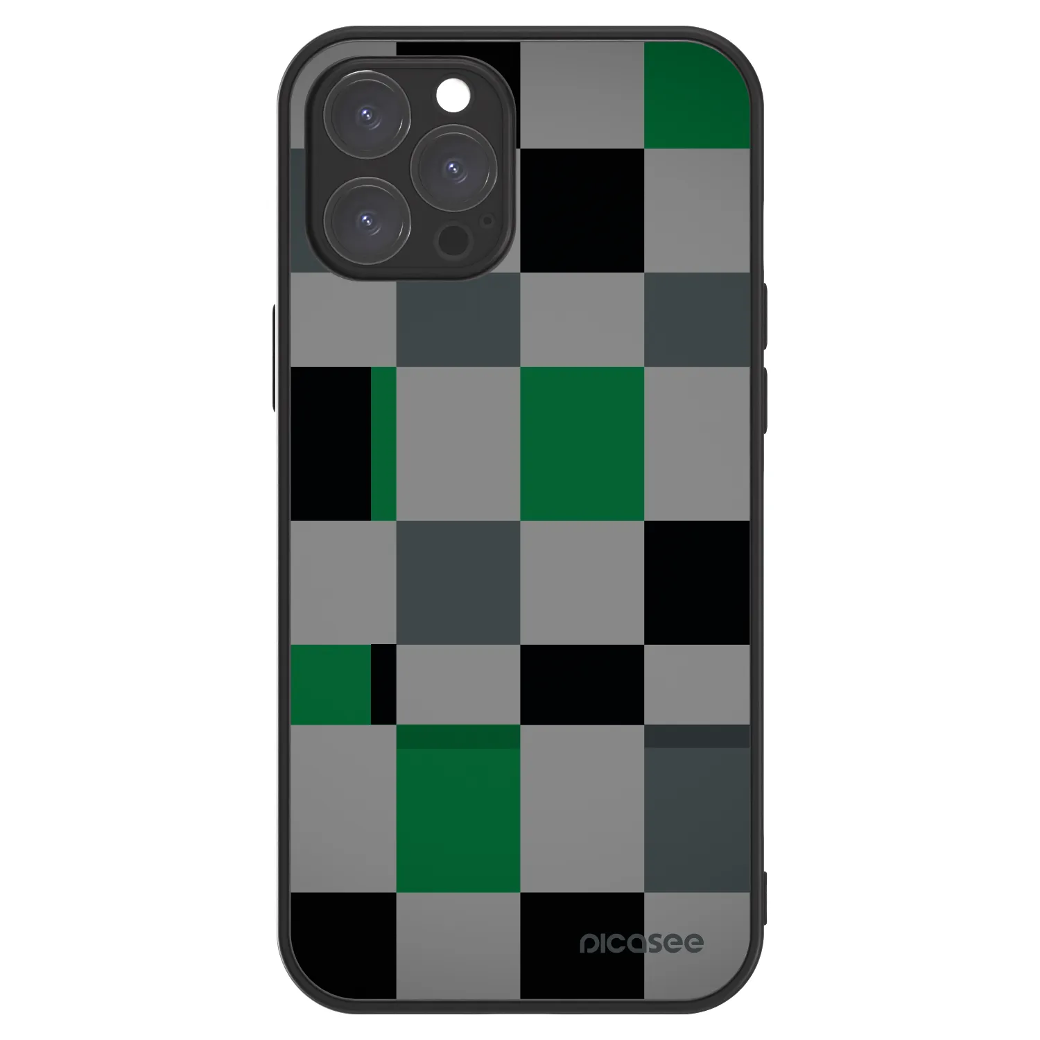 Picasee ULTIMATE CASE pentru Apple iPhone 12 Pro Max - Block Grid