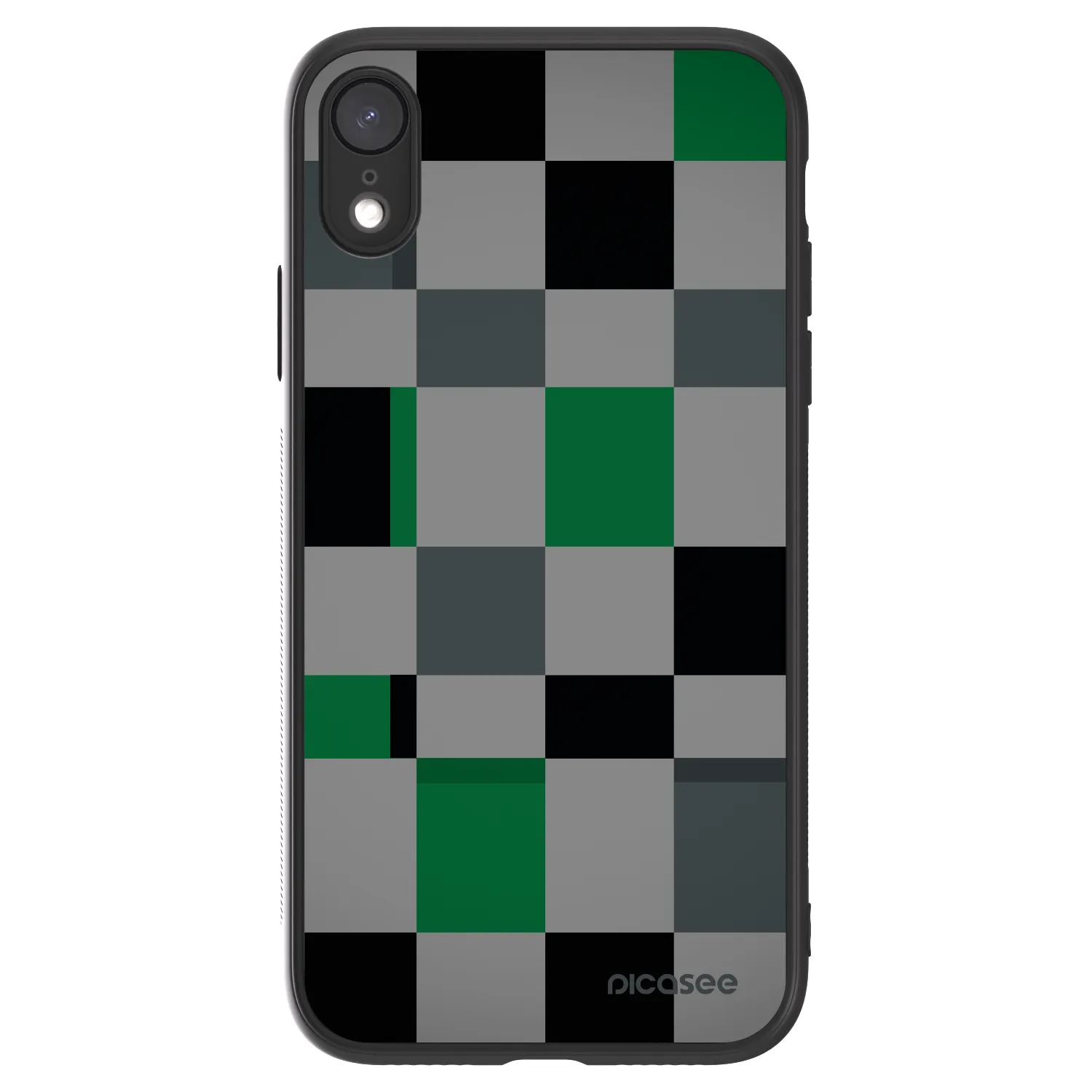 Picasee ULTIMATE CASE pentru Apple iPhone XR - Block Grid