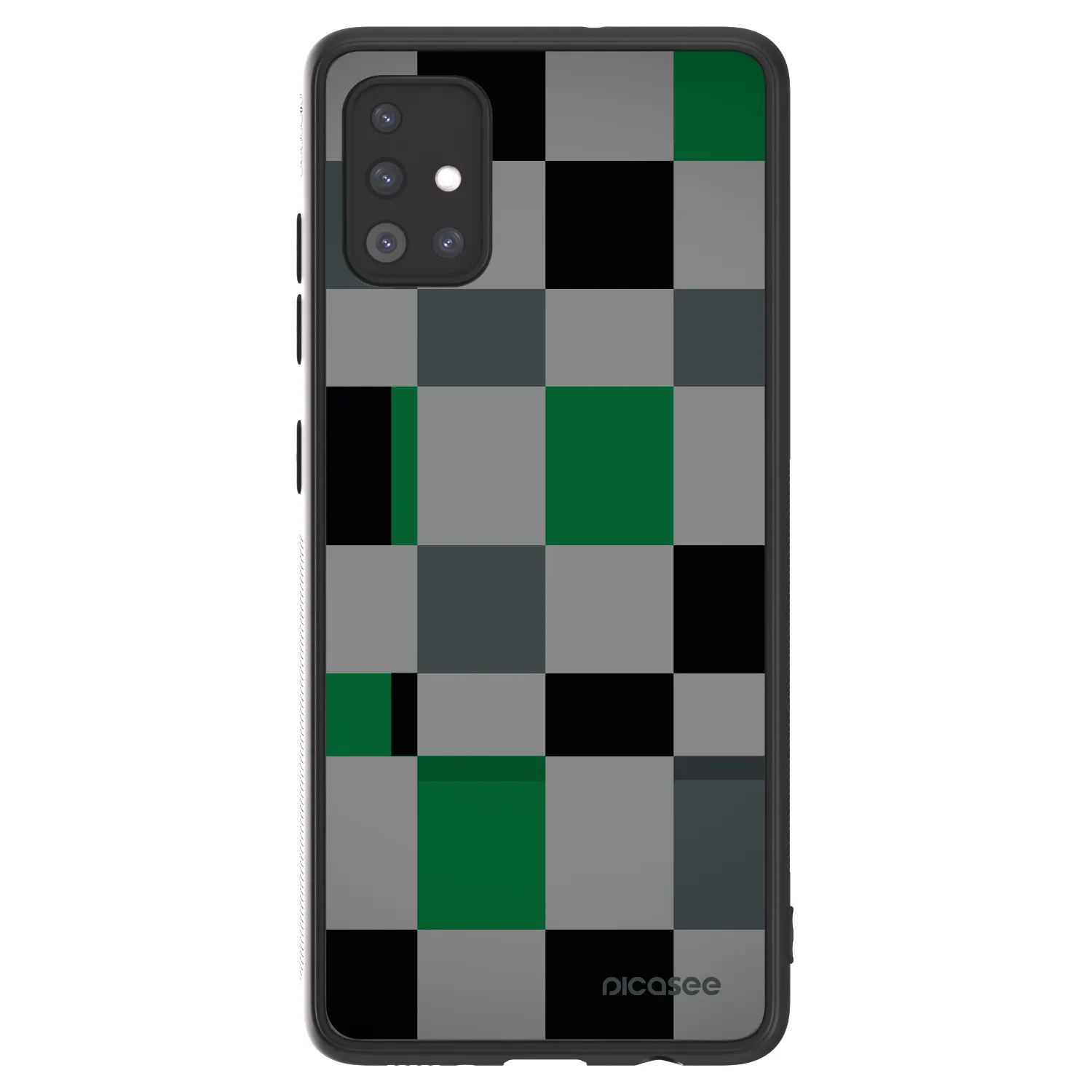 Picasee ULTIMATE CASE pentru Samsung Galaxy A51 A515F - Block Grid