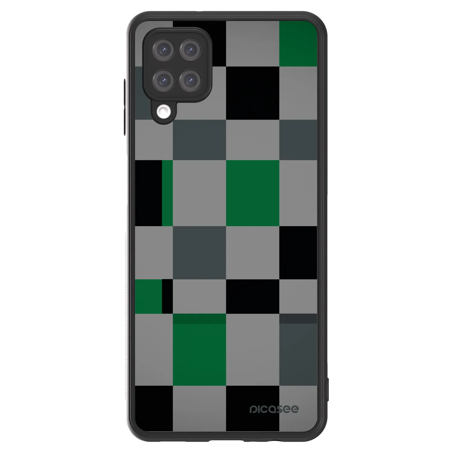 Picasee ULTIMATE CASE pentru Samsung Galaxy A12 A125F - Block Grid