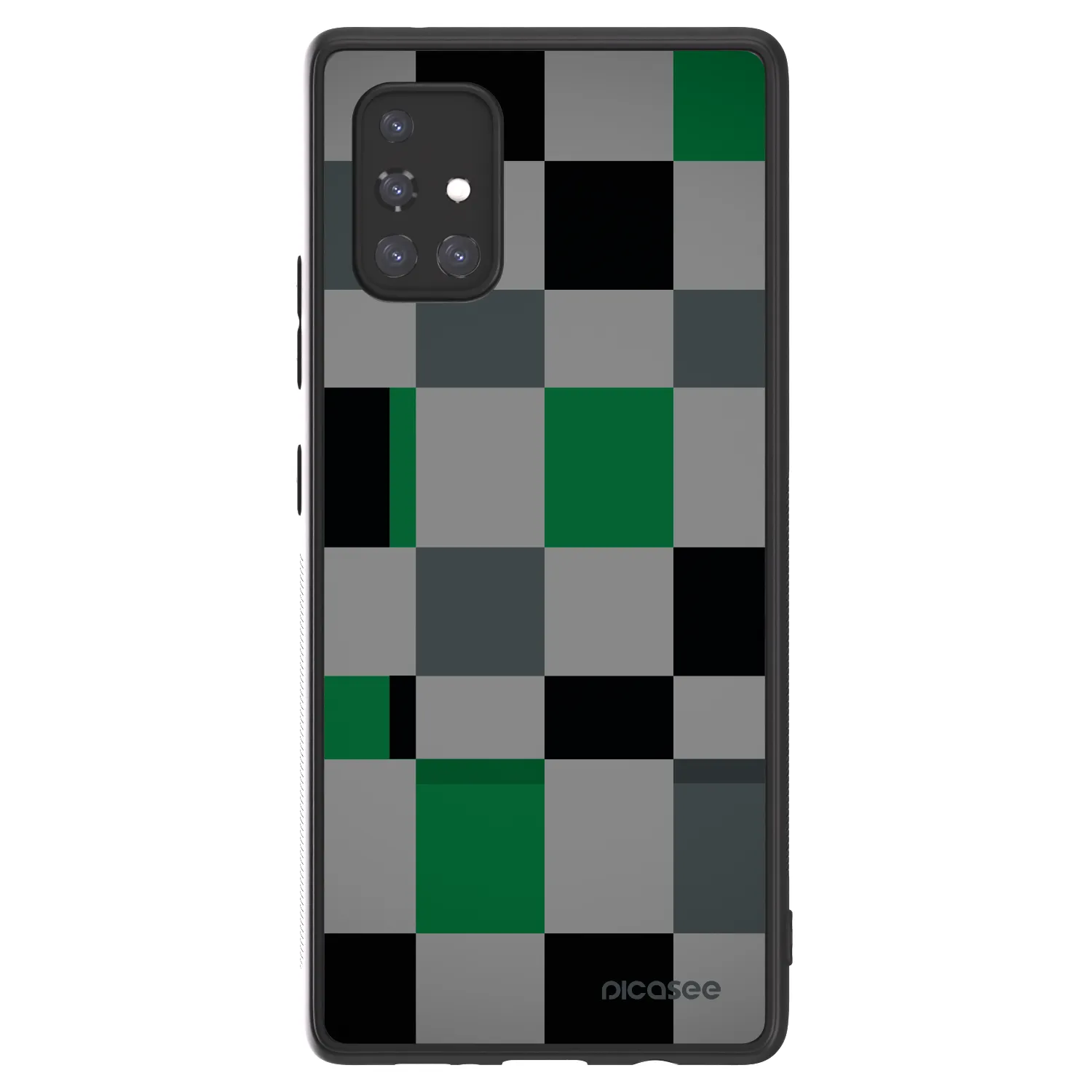 Picasee ULTIMATE CASE pentru Samsung Galaxy A71 A715F - Block Grid