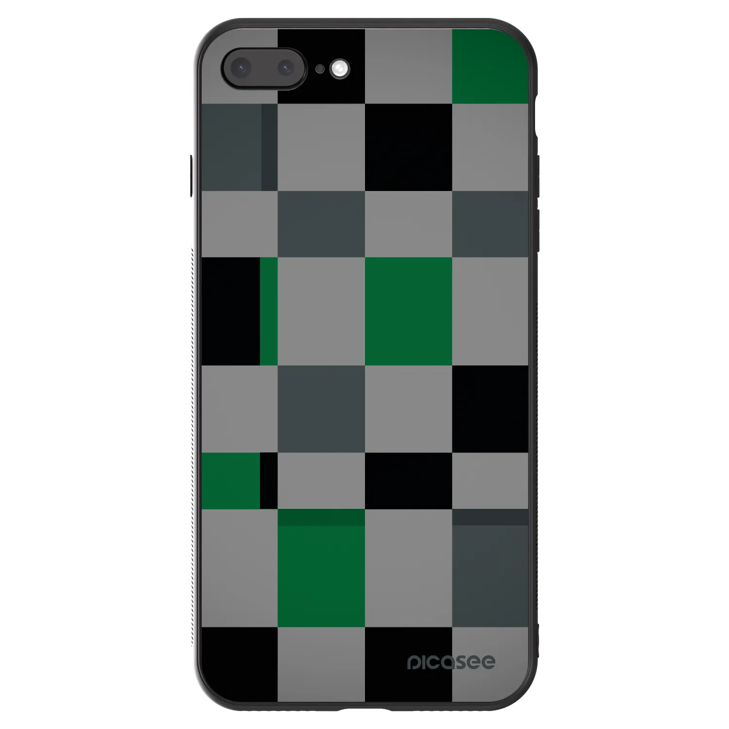 Picasee ULTIMATE CASE pentru Apple iPhone 7 Plus - Block Grid