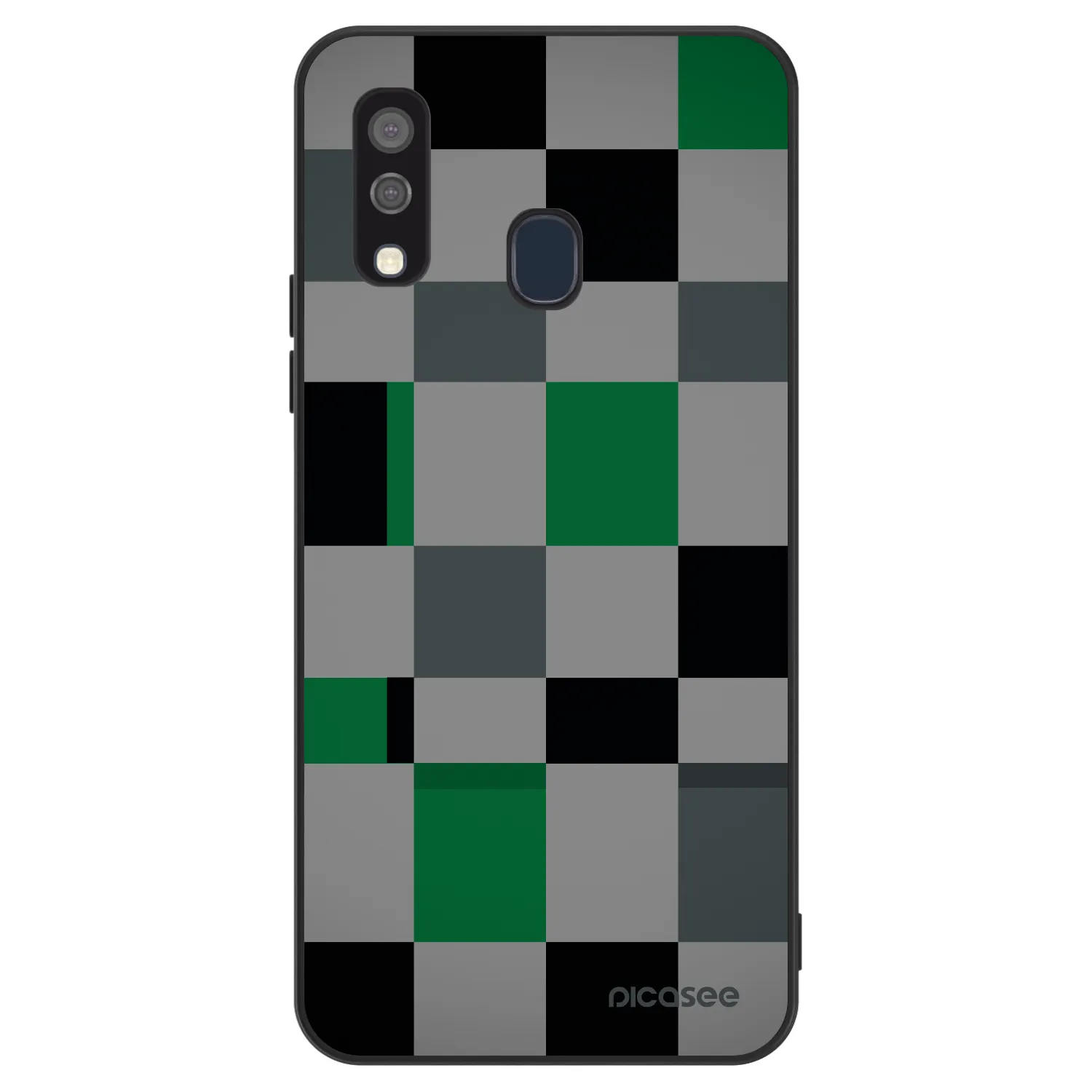Picasee ULTIMATE CASE pentru Samsung Galaxy A40 A405F - Block Grid