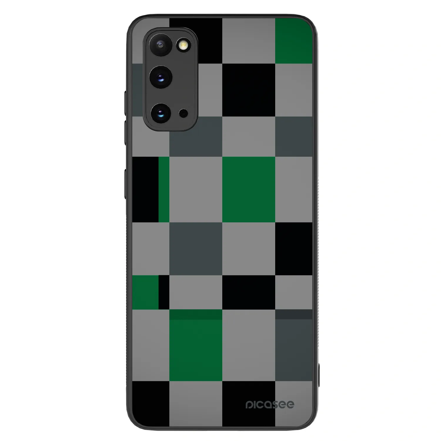 Picasee ULTIMATE CASE pentru Samsung Galaxy S20 G980F - Block Grid