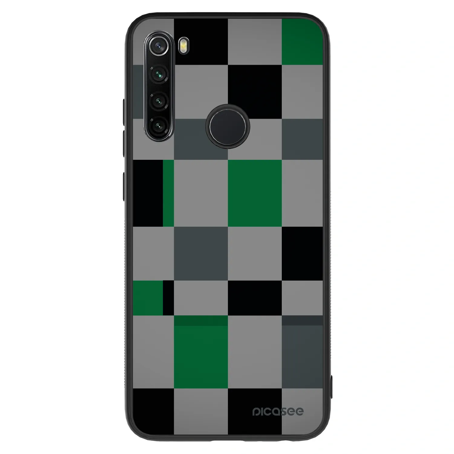 Picasee ULTIMATE CASE pentru Xiaomi Redmi Note 8 - Block Grid