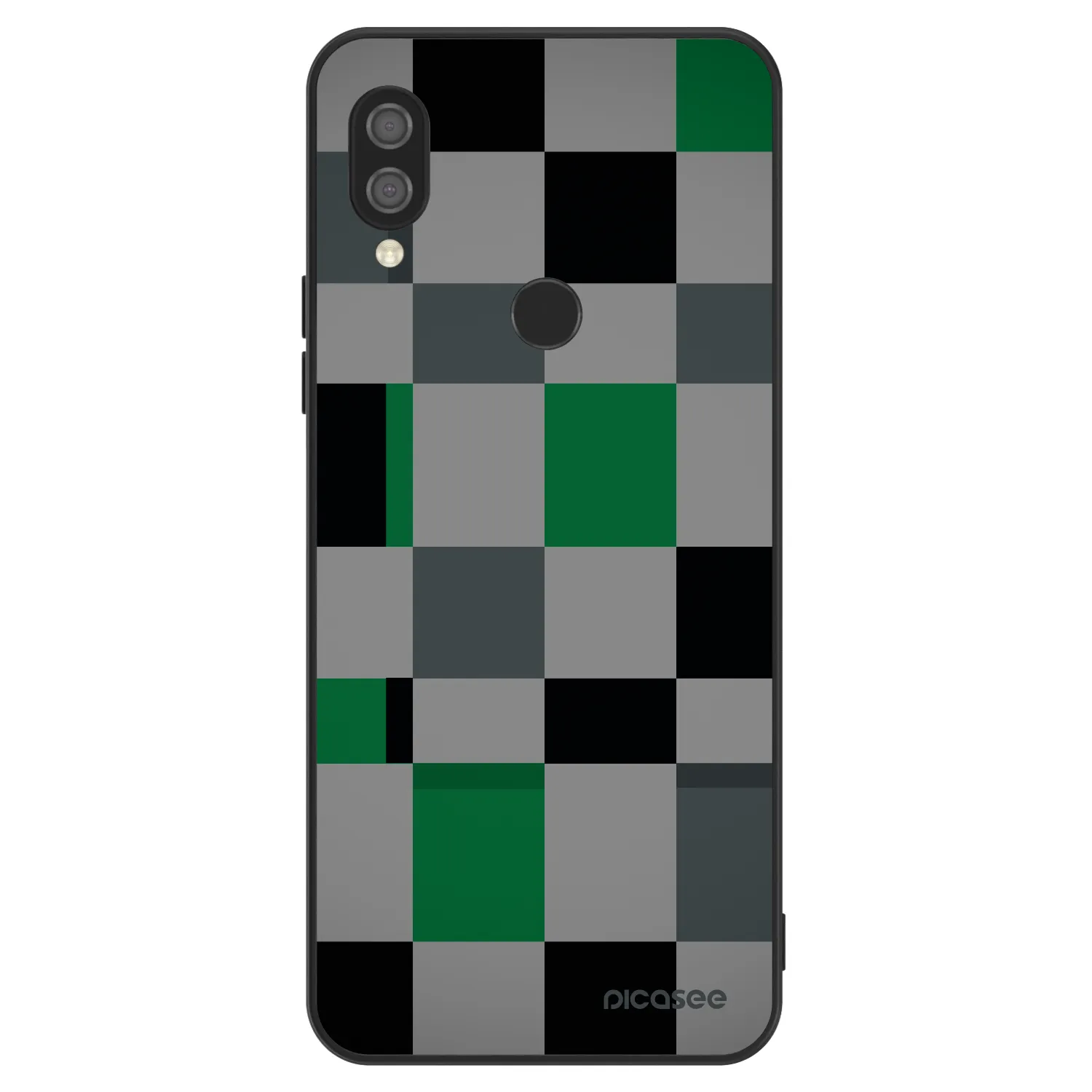 Picasee ULTIMATE CASE pentru Xiaomi Redmi 7 - Block Grid