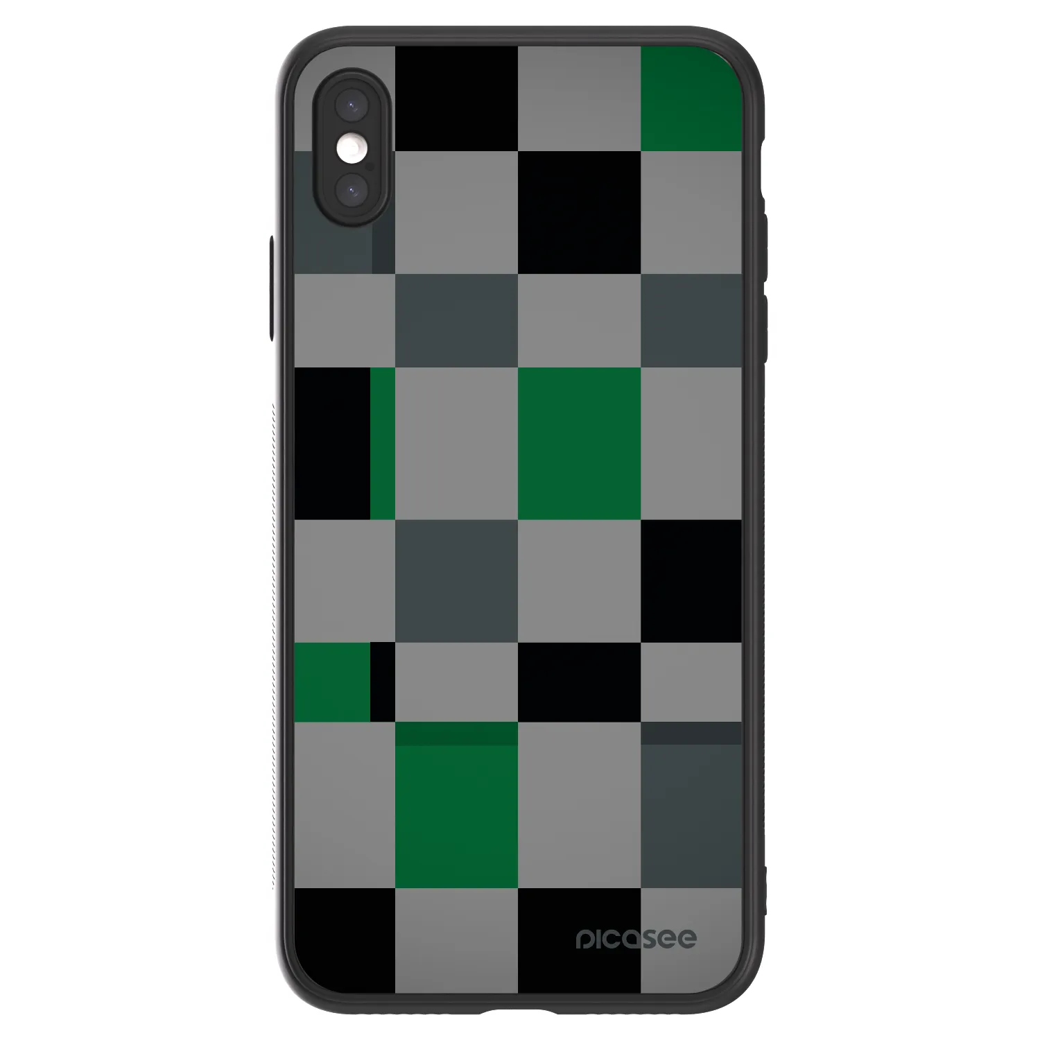 Picasee ULTIMATE CASE pentru Apple iPhone XS Max - Block Grid