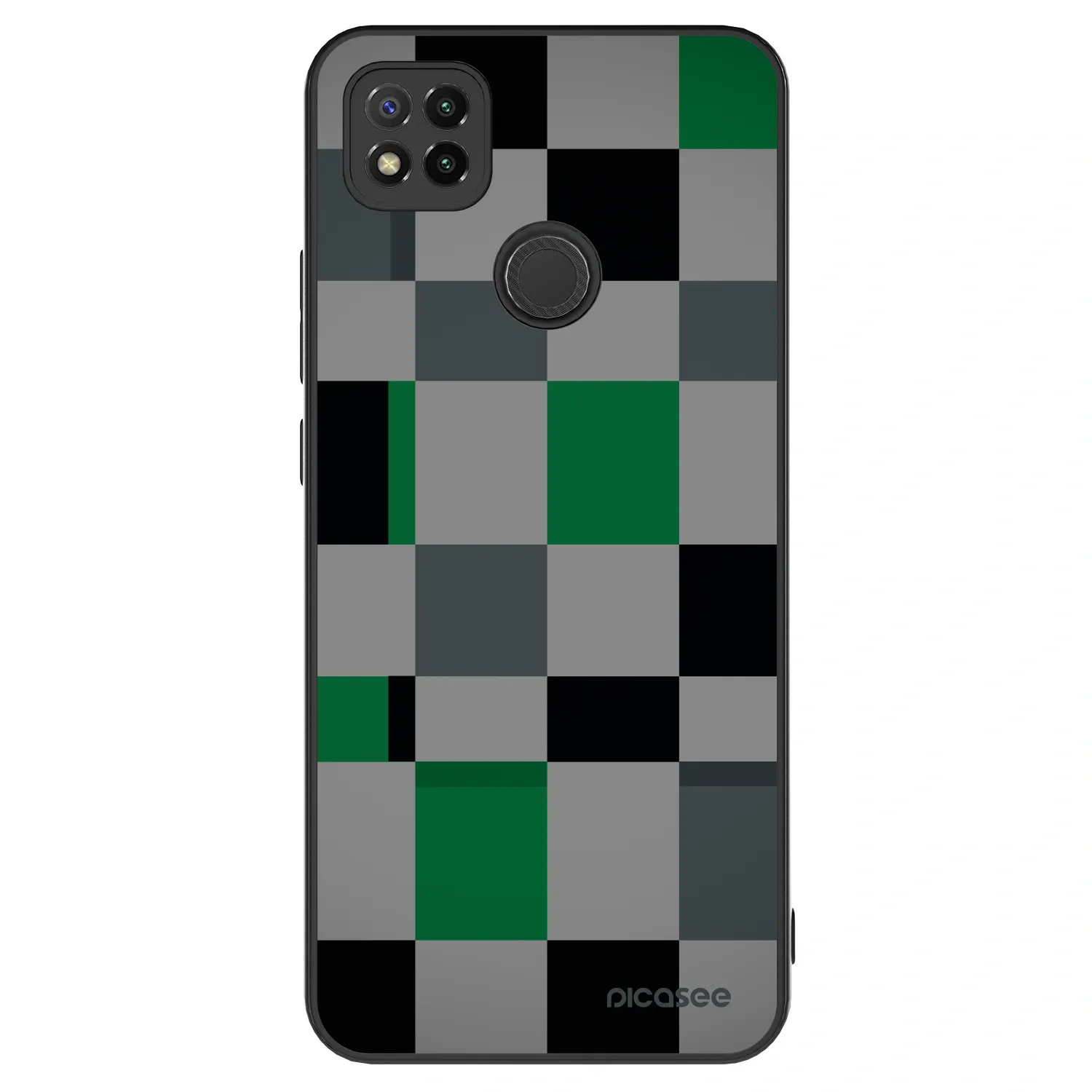 Picasee ULTIMATE CASE pentru Xiaomi Redmi 9C - Block Grid