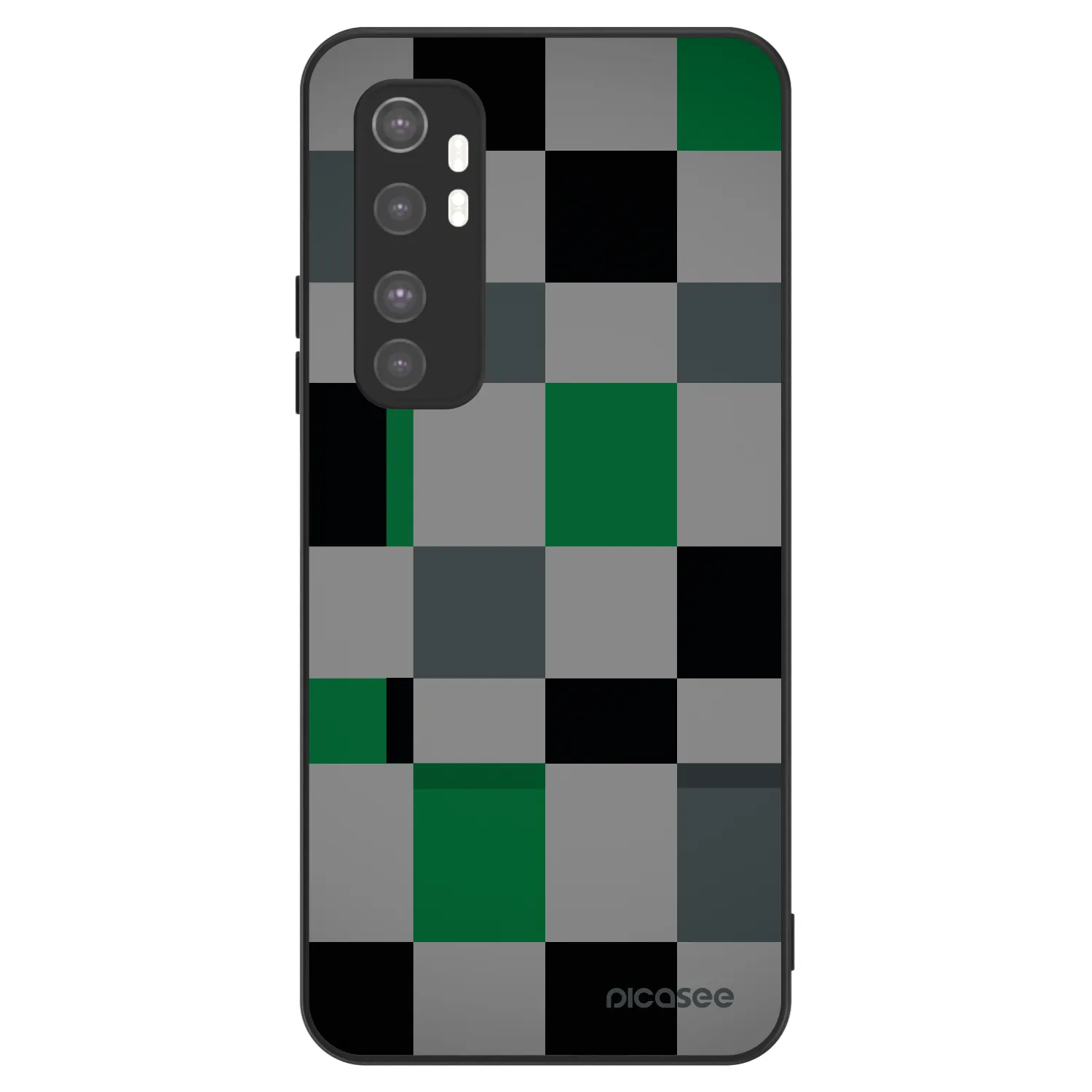 Picasee ULTIMATE CASE pentru Xiaomi Mi Note 10 Lite - Block Grid