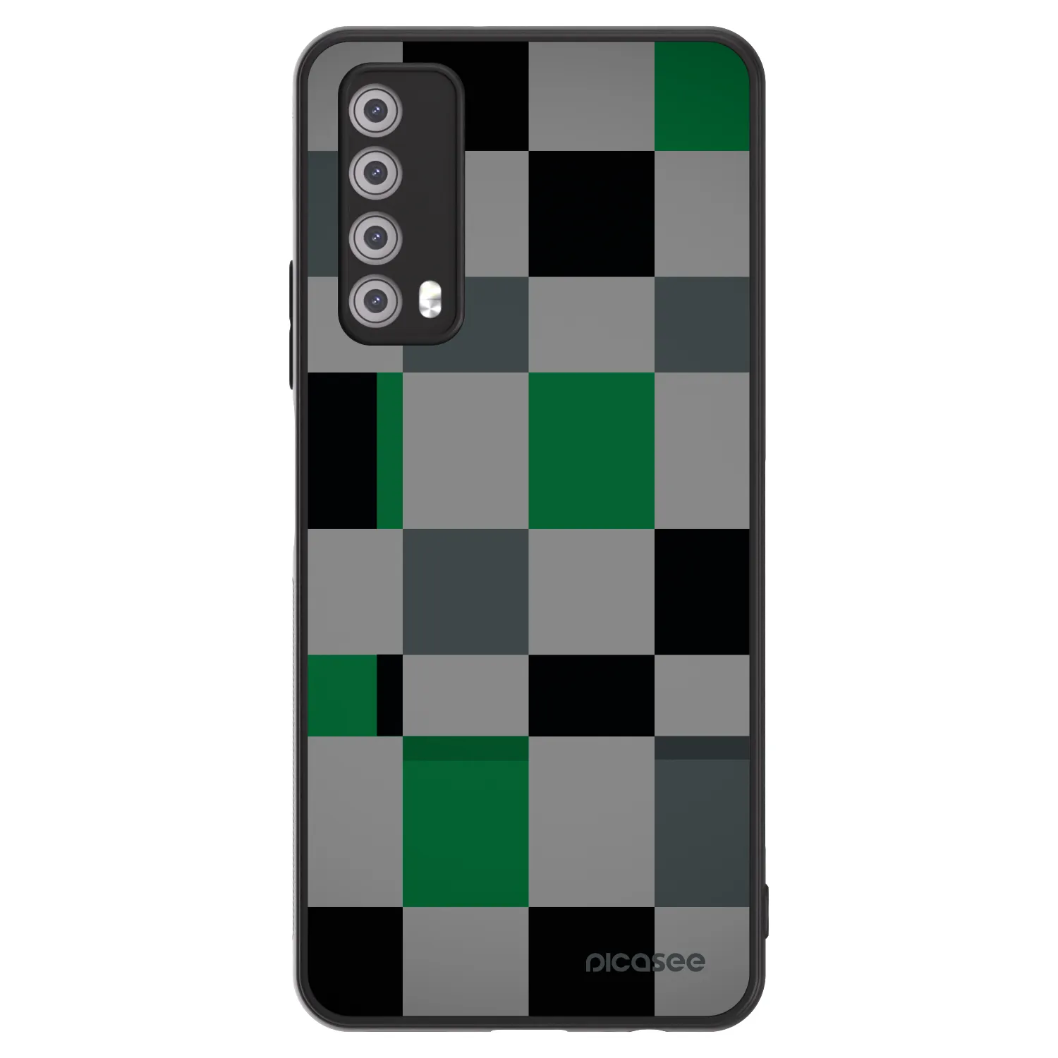 Picasee ULTIMATE CASE pentru Huawei P Smart 2021 - Block Grid
