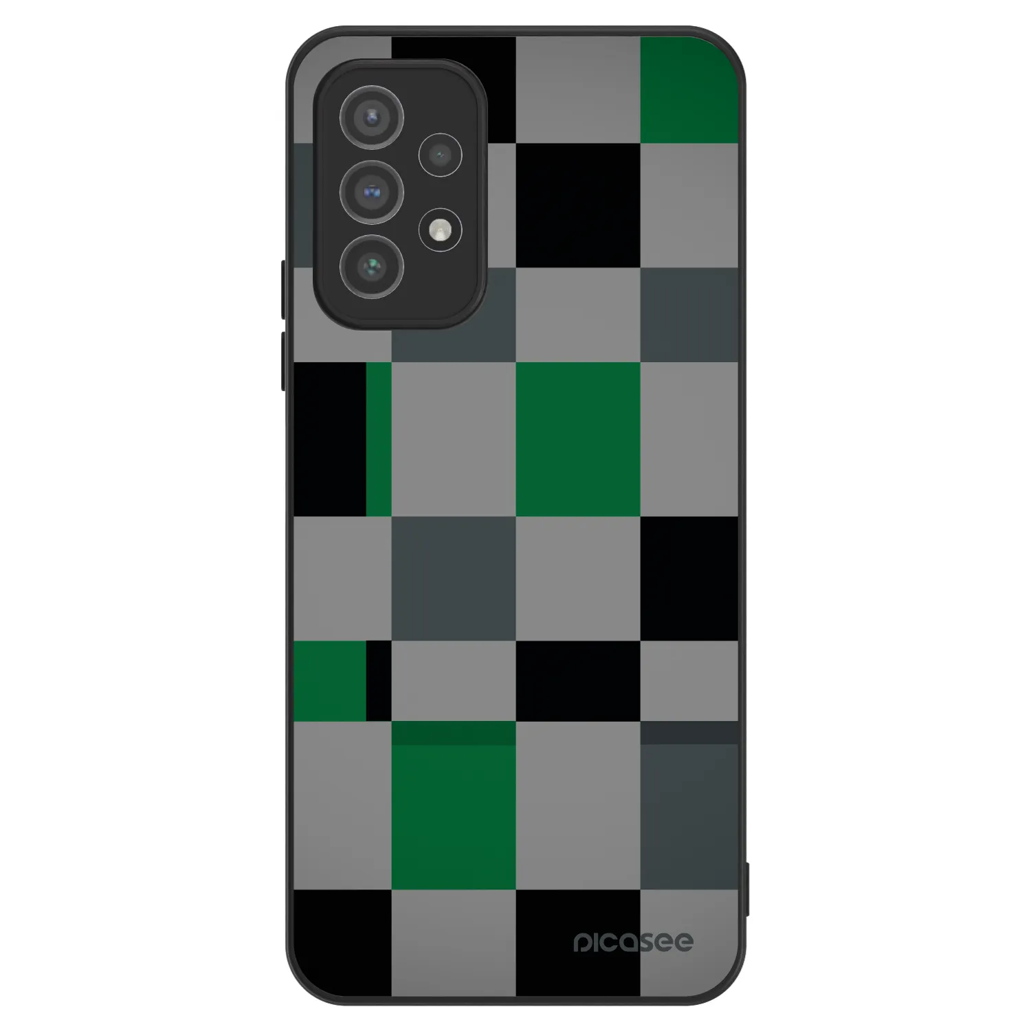 Picasee ULTIMATE CASE pentru Samsung Galaxy A72 A725F - Block Grid