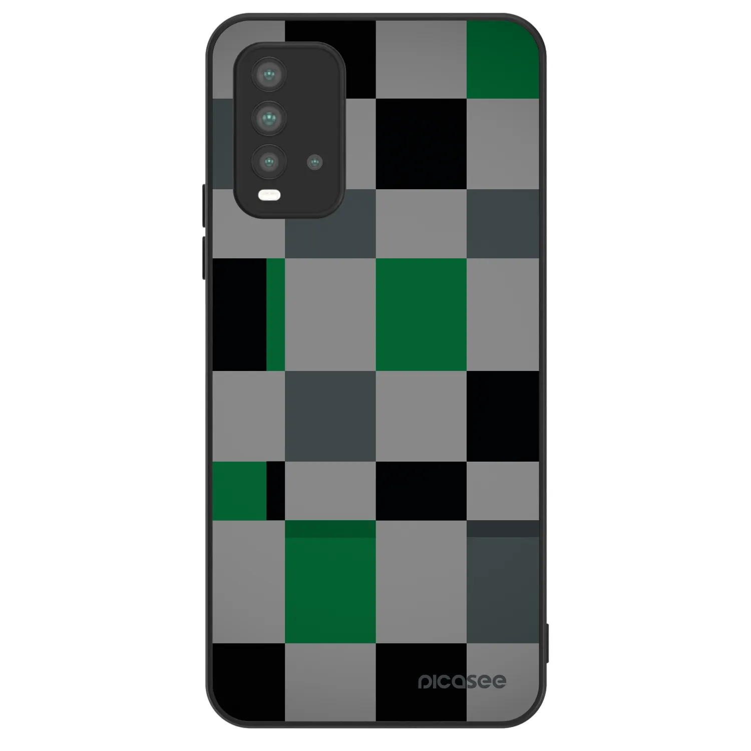 Picasee ULTIMATE CASE pentru Xiaomi Redmi 9T - Block Grid