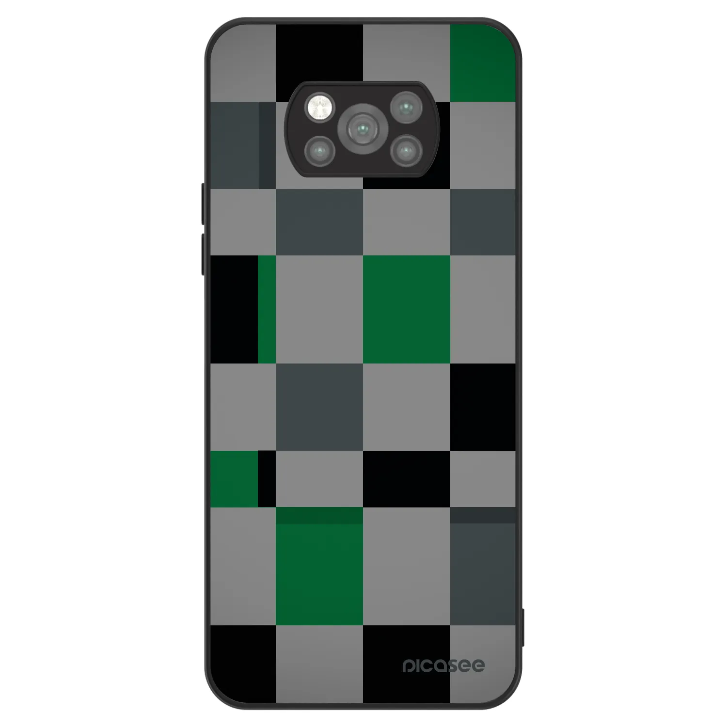 Picasee ULTIMATE CASE pentru Xiaomi Poco X3 Pro - Block Grid