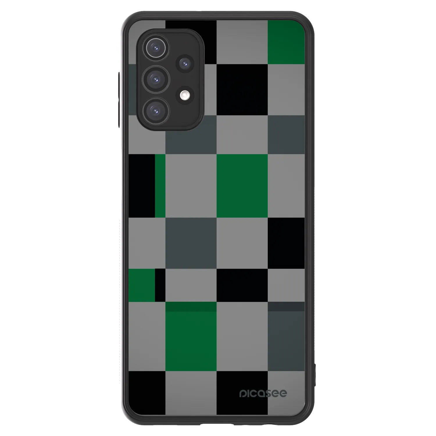 Picasee ULTIMATE CASE pentru Samsung Galaxy A32 5G A326B - Block Grid