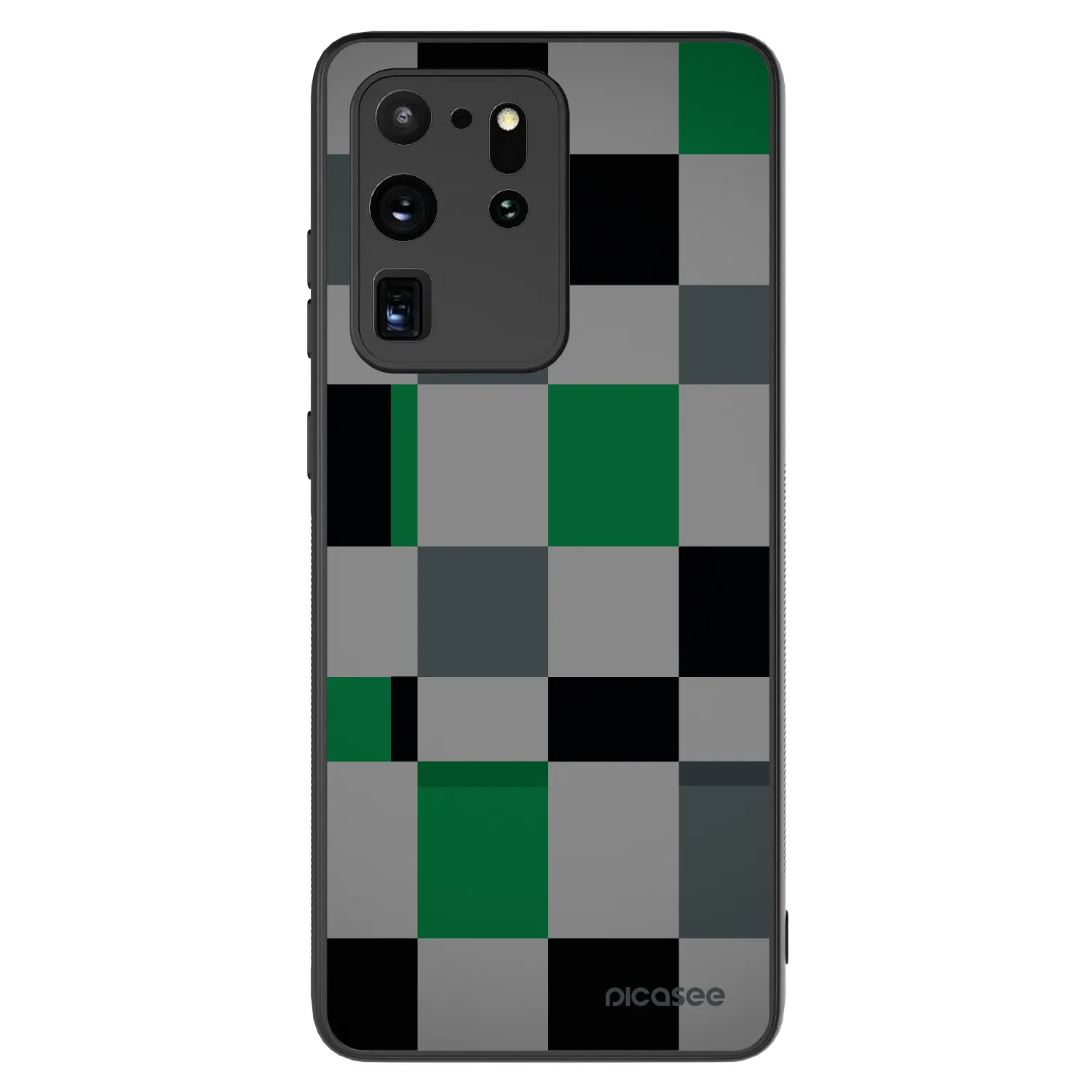 Picasee ULTIMATE CASE pentru Samsung Galaxy S20 Ultra 5G G988F - Block Grid