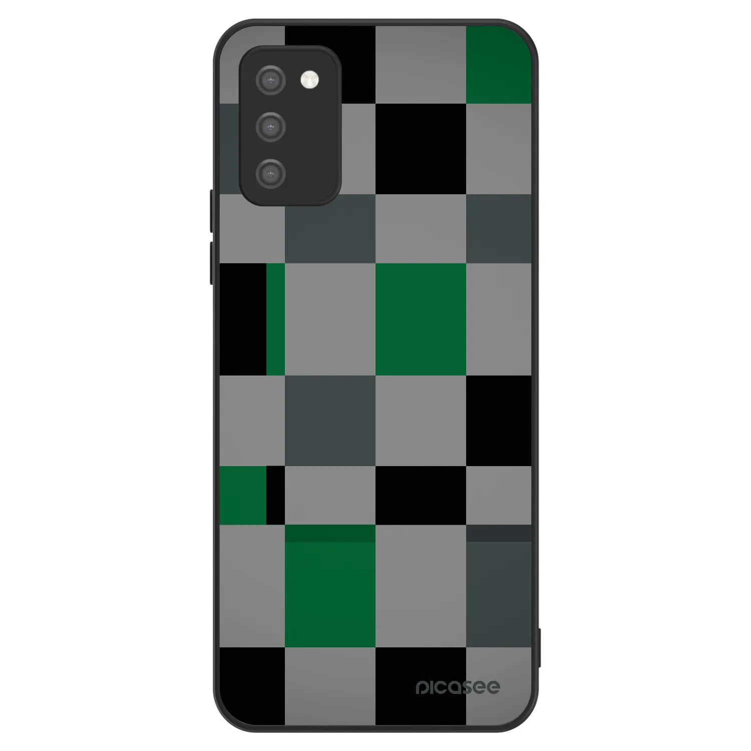 Picasee ULTIMATE CASE pentru Samsung Galaxy A02s A025G - Block Grid