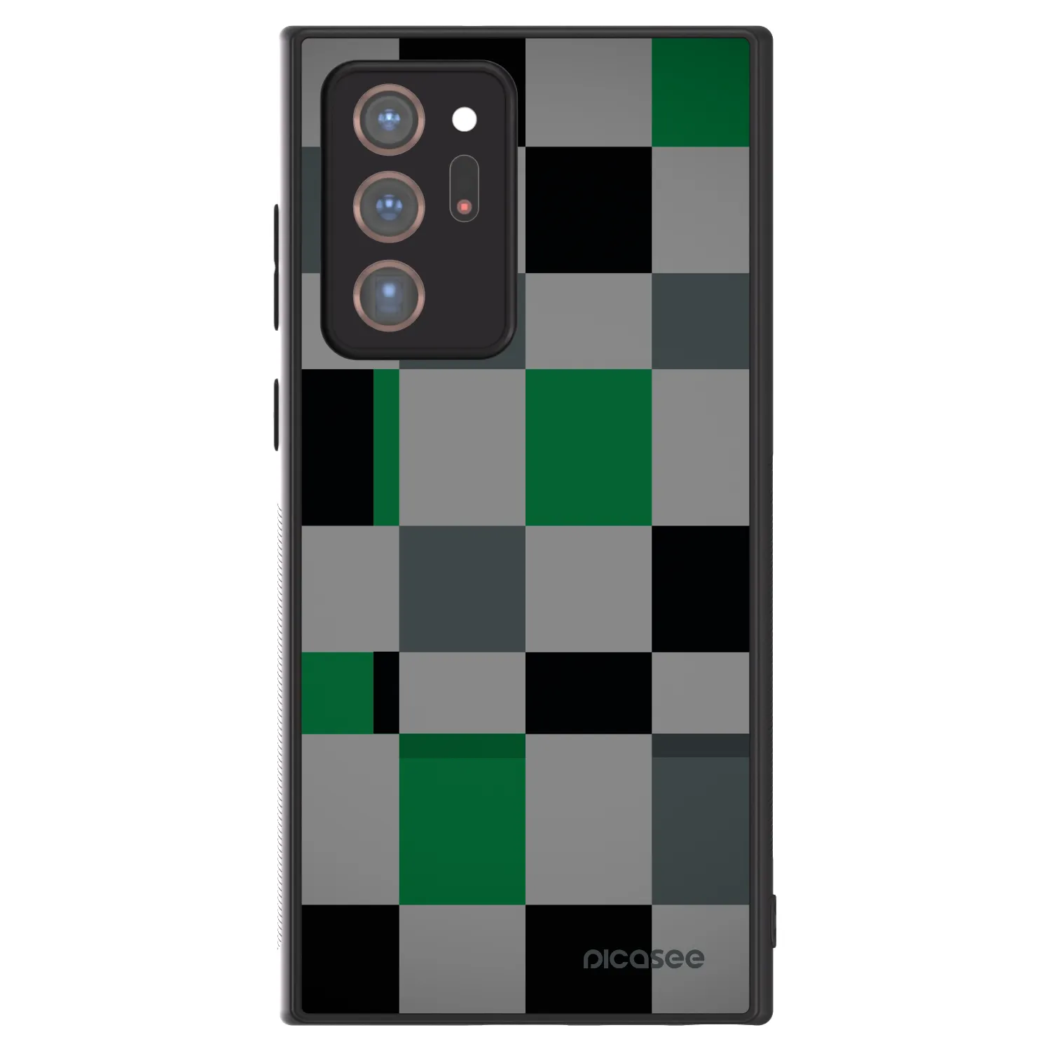 Picasee ULTIMATE CASE pentru Samsung Galaxy Note 20 Ultra - Block Grid
