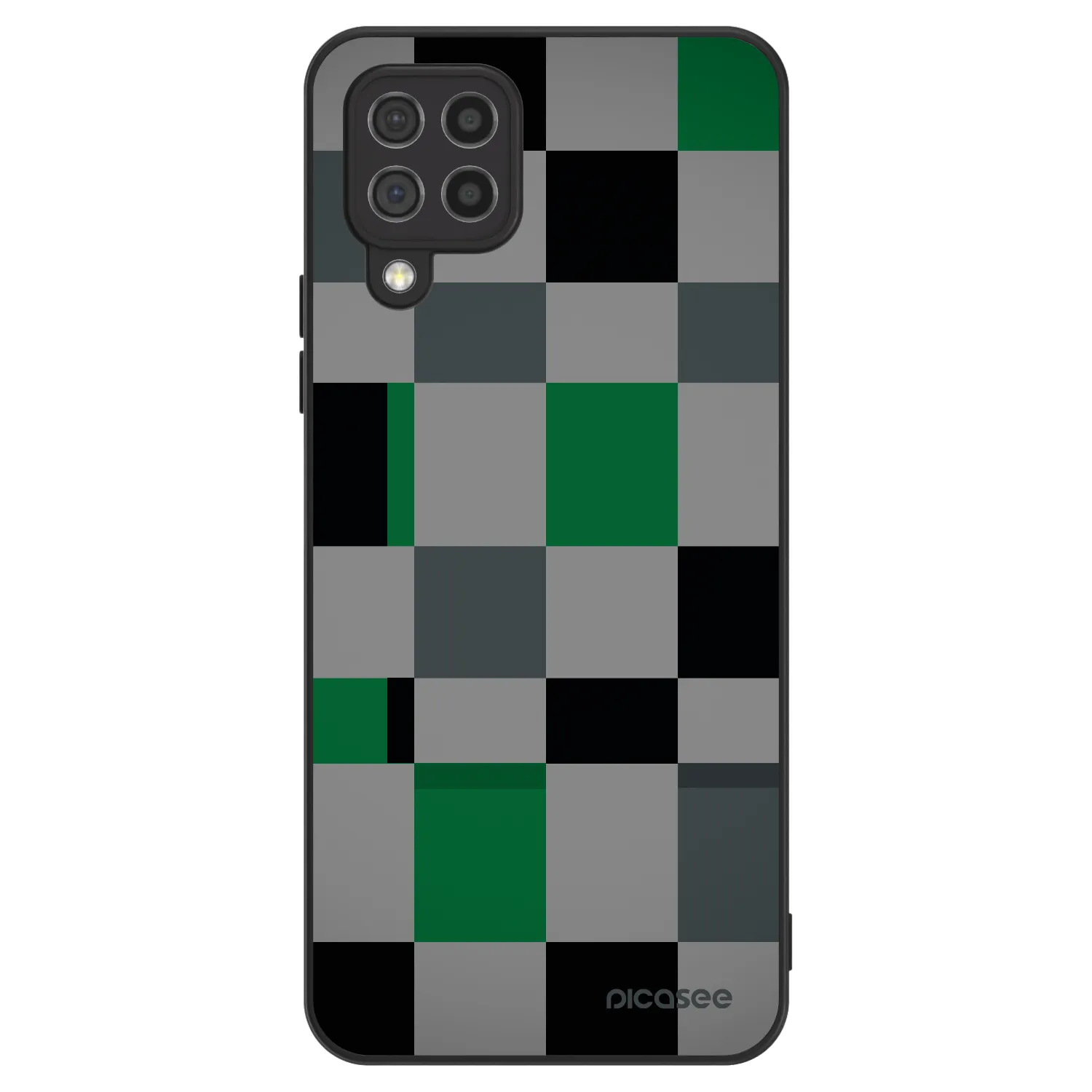 Picasee ULTIMATE CASE pentru Samsung Galaxy A22 A225F 4G - Block Grid