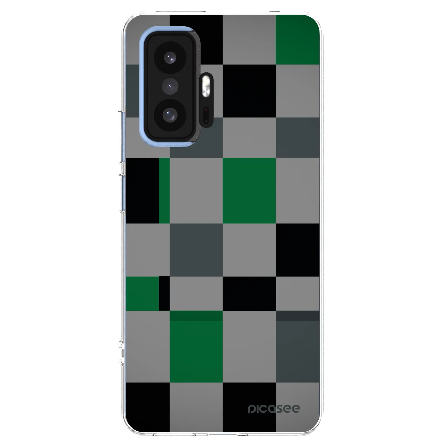 Picasee husă transparentă din silicon pentru Xiaomi 11T Pro - Block Grid