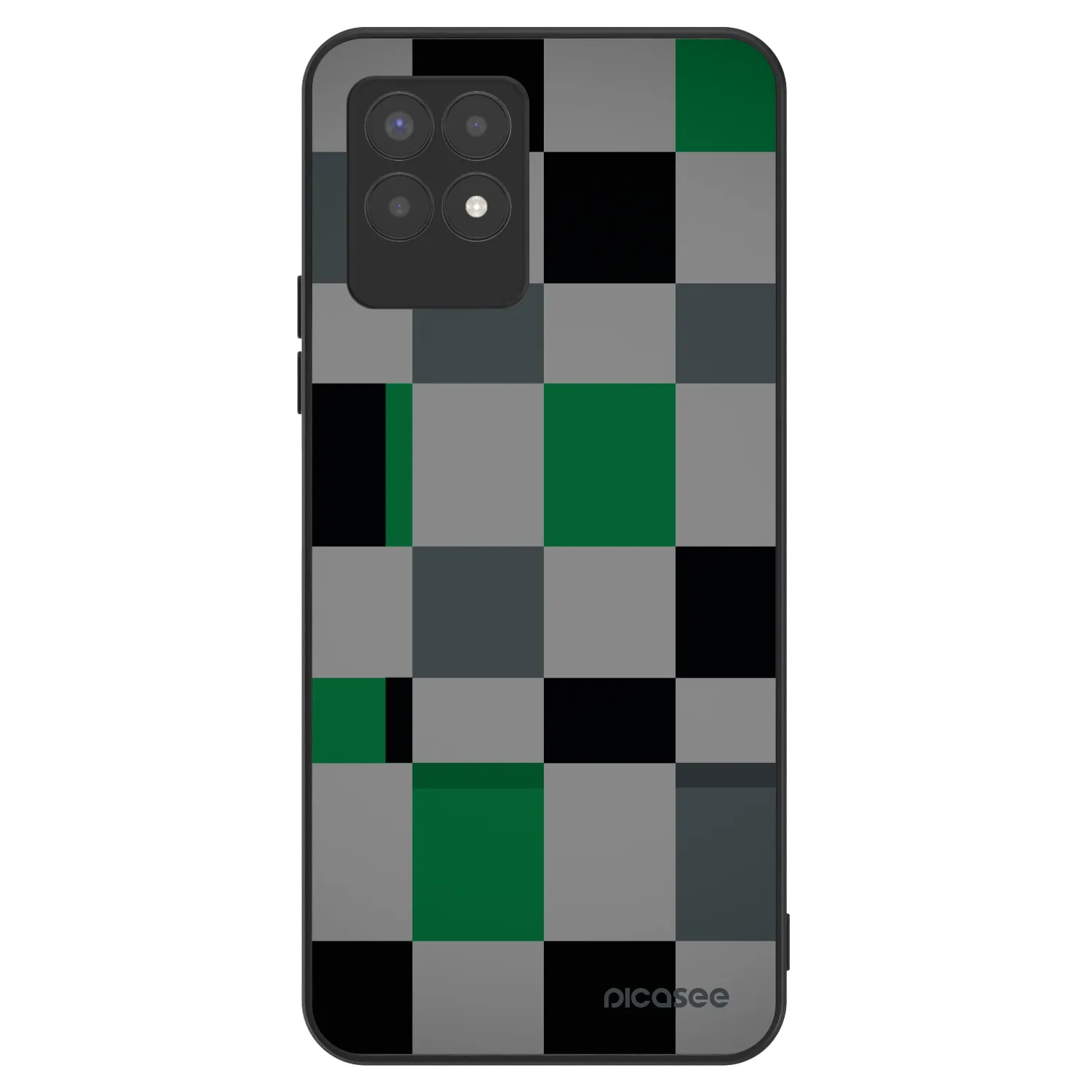 Picasee ULTIMATE CASE pentru Realme 8i - Block Grid