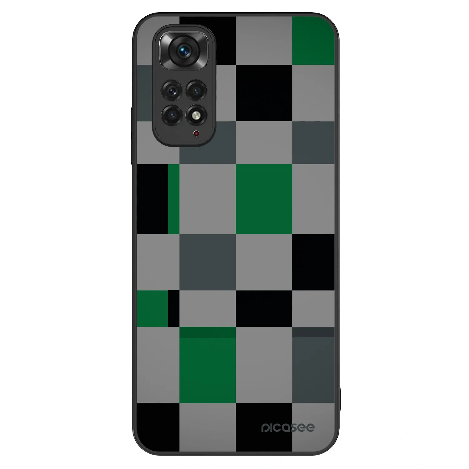 Picasee ULTIMATE CASE pentru Xiaomi Redmi Note 11S 4G - Block Grid