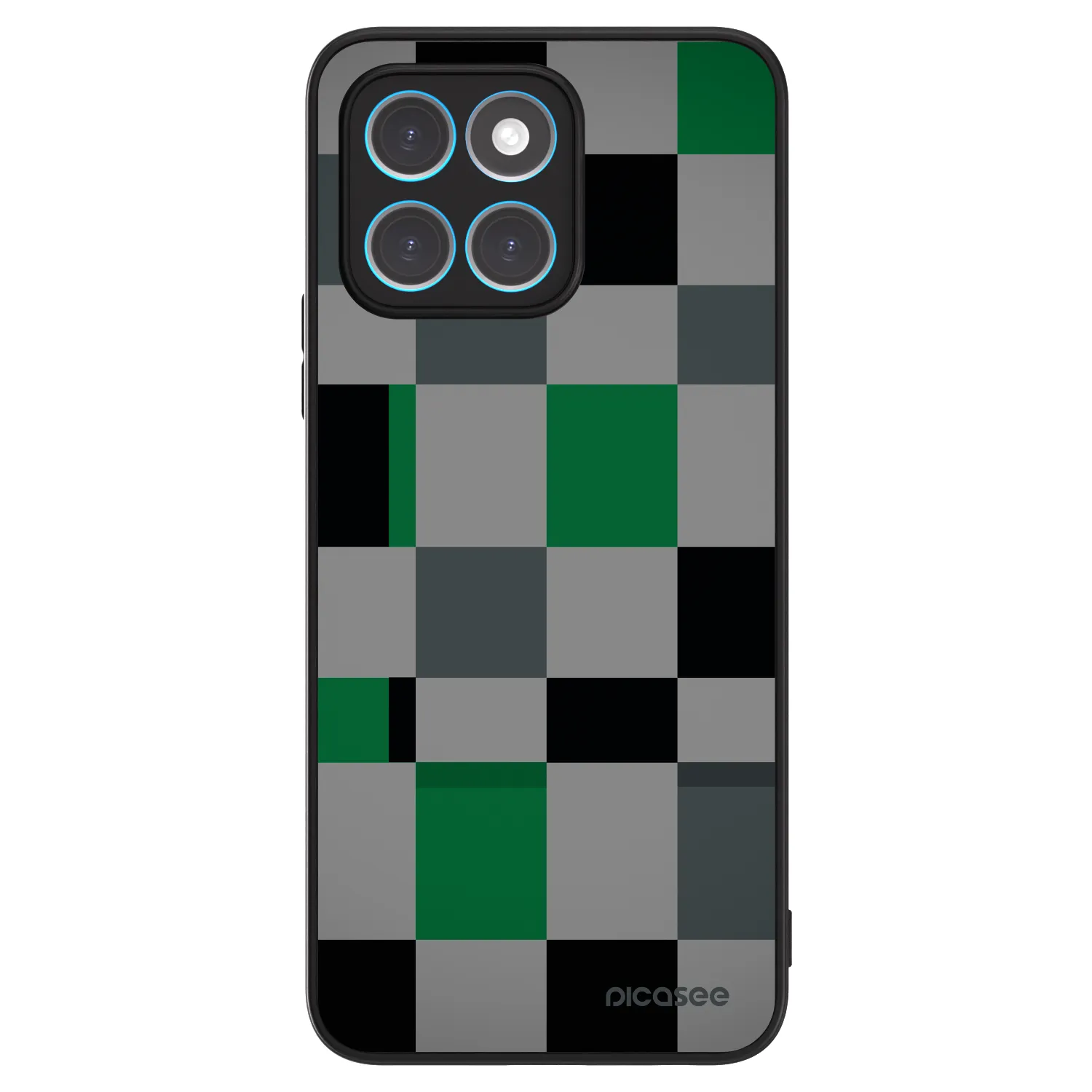 Picasee ULTIMATE CASE pentru Honor X8 4G - Block Grid